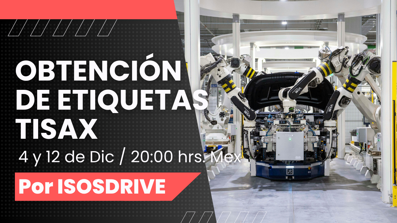 Obtención de TISAX: Proceso de autoevaluación, catálogos, objetivos y etiquetas