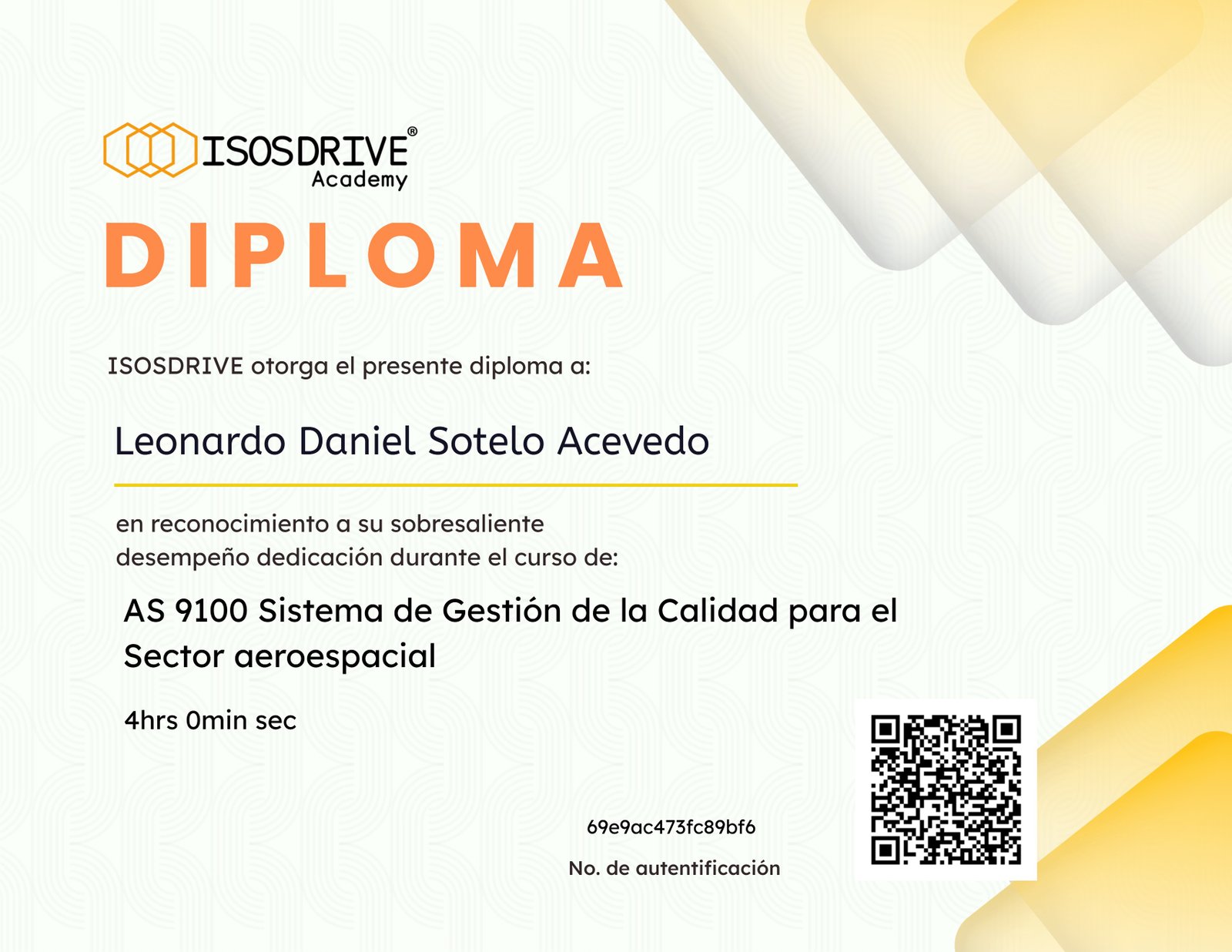 AS 9100 Sistema de Gestión de la Calidad para el Sector aeroespacial